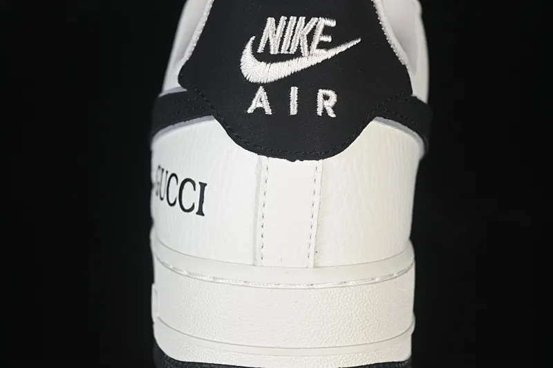 All categories Nk Air Force 1 Air Force series Nk Air Force 1 Low Air Force low-top Nike Air Force 1'07 Low Gucci co-branded white gray black Air Force 1 low-top casual sneakers YF9511-808